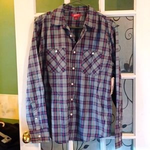 Arizona Jean Co. Shirt men's size medium plaid